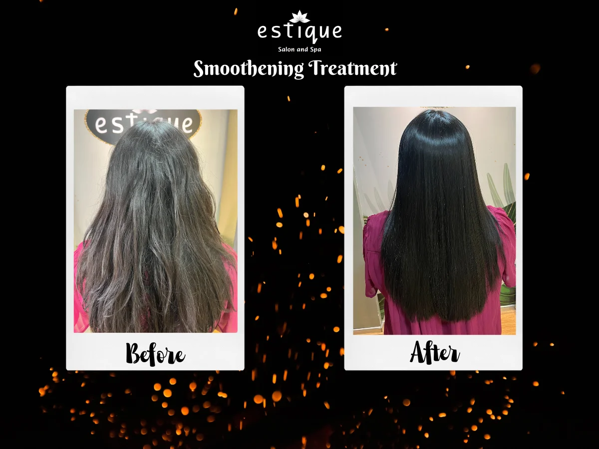 hair smoothening in vasant vihar