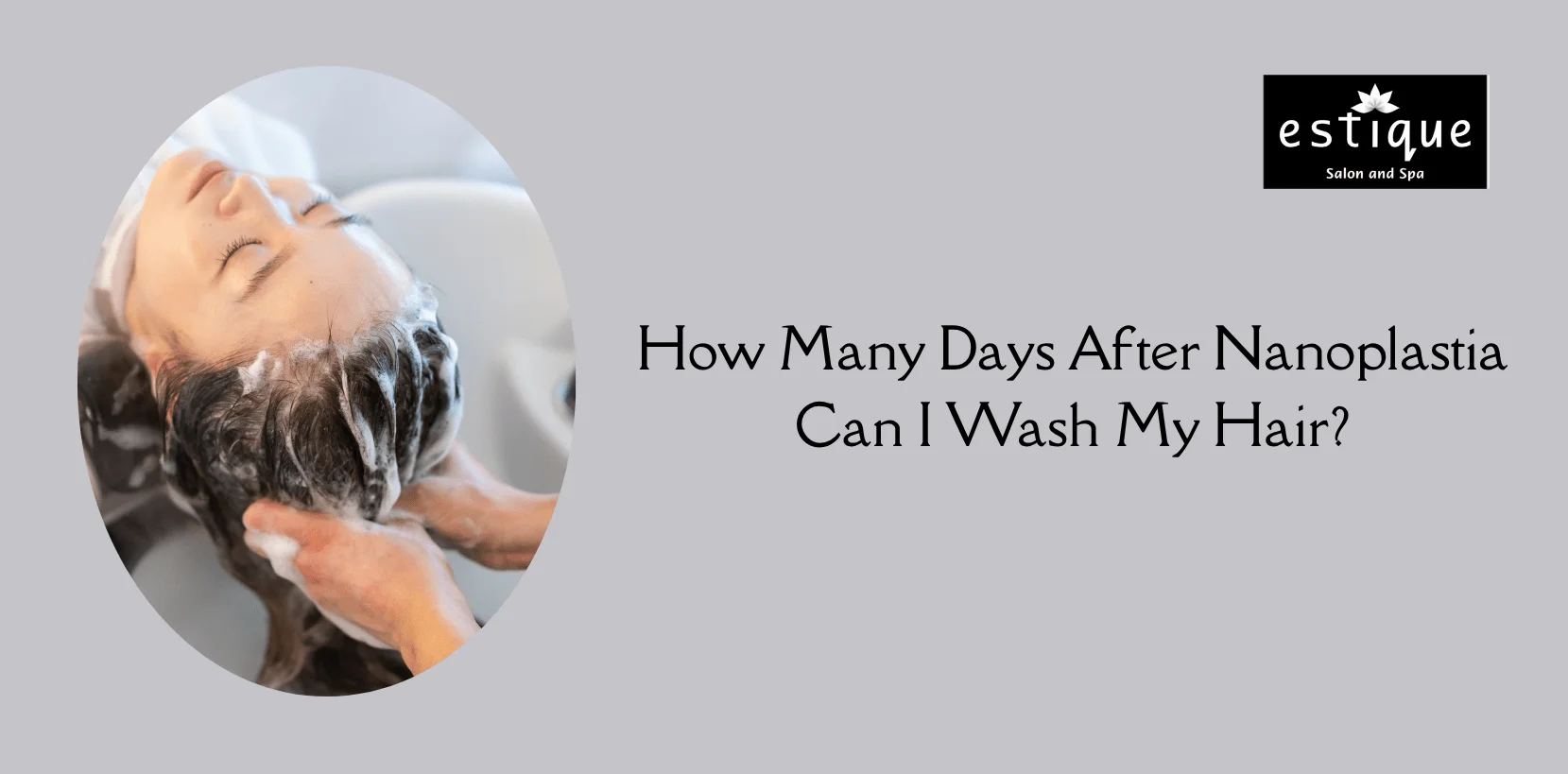 Woman with smooth, shiny hair after Nanoplastia treatment in Thane salon