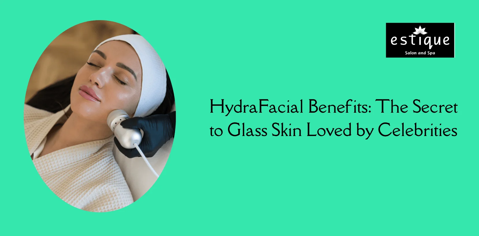 Woman receiving a HydraFacial treatment at a luxury salon and spa in ThaneWoman receiving a HydraFacial treatment at a luxury salon and spa in Thane