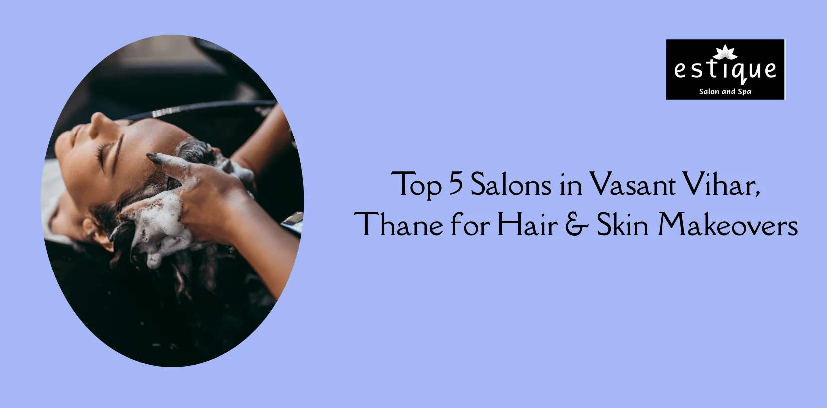 Hair and skincare professionals at work inside a top-rated salon in Vasant Vihar.